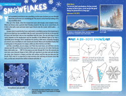 Make a six-Sided Snowflake
