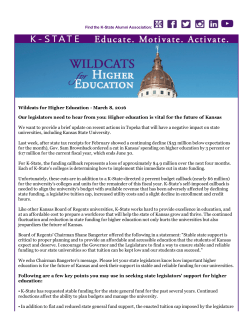 March - K-State Alumni Association