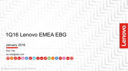 EMEA EBG 1Q16 NDA Roadmap