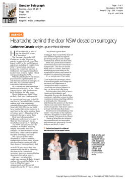 Heartache behind the door NSW closed on