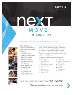 Are you ready to make your NEXT MOVE?