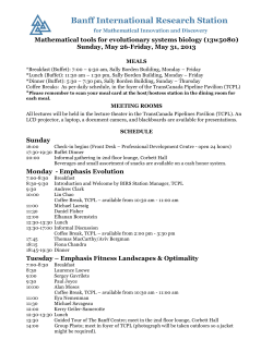 Mathematical tools for evolutionary systems biology (13w5080