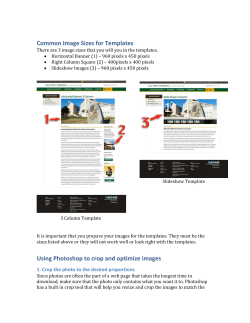 Image Optimization Guidebook