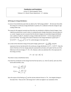 Conductors and Insulators