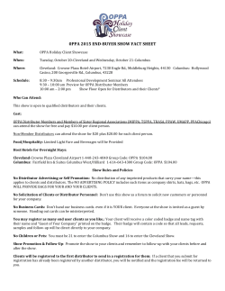 0ppa 2015 end-buyer show fact sheet