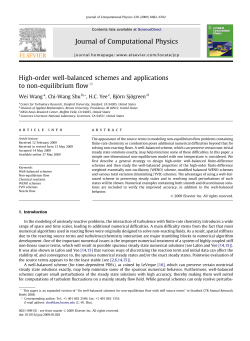 High-order well-balanced schemes and applications to non