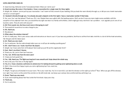 HOTEL RECEPTION CHECK-IN R