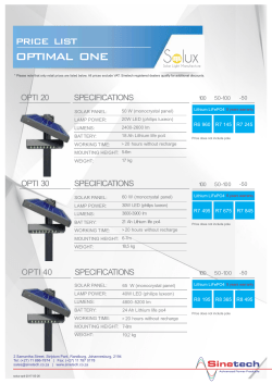 OPTIMAL ONE PRICELIST 2017.cdr