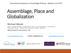 Assemblage, Place and Globalization