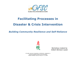 GFSC DCI Worskhop - Advanced