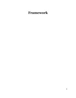 Framework - Stanford National Forensics Institute