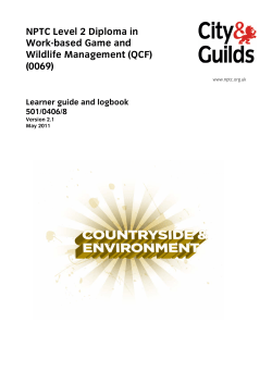 NPTC Level 2 Diploma in Work-based Game and