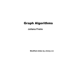 Graph Algorithms