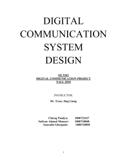 Digi comm Report