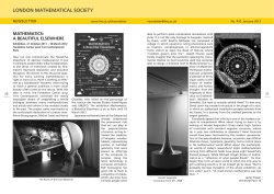 LONDON MATHEMATICAL SOCIETY