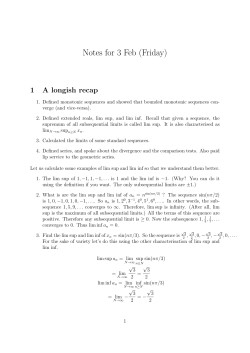 Notes for 3 Feb (Friday)