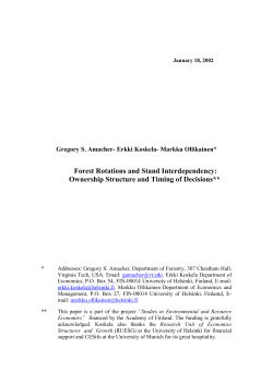 Erkki Koskela - Markku Ollikainen