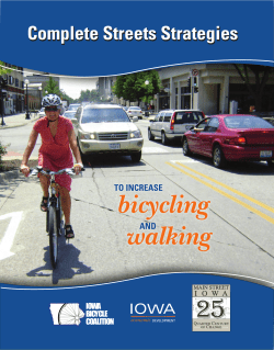 Complete Streets Strategies