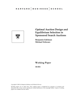 Optimal Auction Design and Equilibrium Selection in Sponsored
