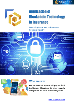 1. insurance - Snapper Technologies