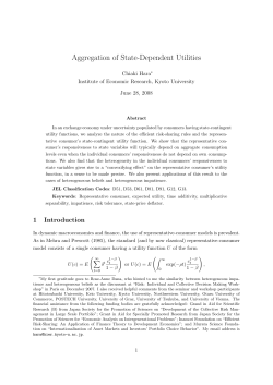 Aggregation of State-Dependent Utilities