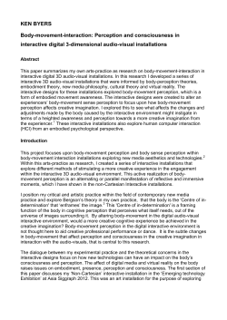 Body-movement-interaction - Brunel University London