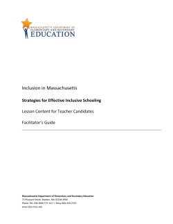 Inclusive Practice Workshop Facilitator Guide