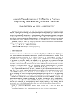 Complete Characterizations of Tilt Stability in Nonlinear
