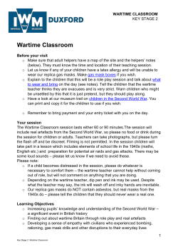 Gas Mask Box template - Imperial War Museums