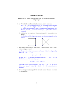 Math 4575 : HW #9