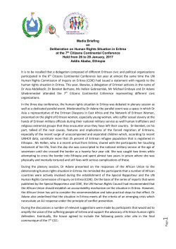 Page Media Briefing on Deliberation on Human Rights Situation in