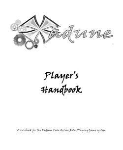 Player`s Handbook