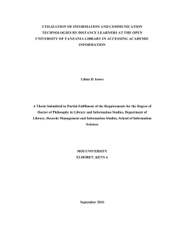 4.8 Factors that hinder Better Utilization of ICTs in Accessing