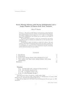 Secret Sharing Schemes with Strong Multiplication and a Large
