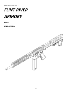 Users Manual - Flint River Armory
