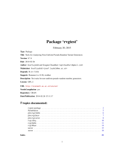 Package `rvgtest`