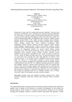 International Conference on Economic and Social Studies, 10