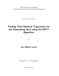 Finding Time-Optimal Trajectories for the Resonating Arm