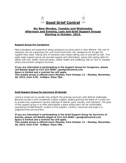 Good Grief Central Six New Monday, Tuesday and Wednesday