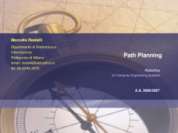 Path Planning - Politecnico di Milano