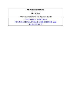 File - AP MICROECONOMICS