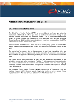 Overview of the STTM