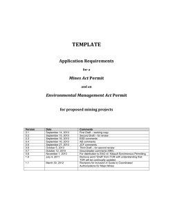 application-requirements-template