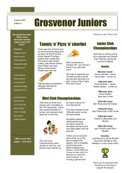 junior-newsletter-vol-3-aut-2012