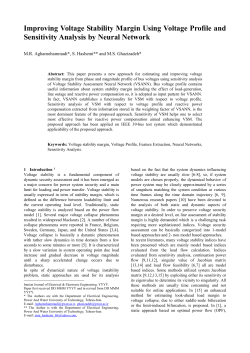 A Novel Approach for Improving Voltage Security Margin by