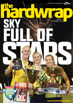 2015 NYC Edition - Touch Football Australia