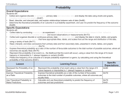 Grade 6 Probability