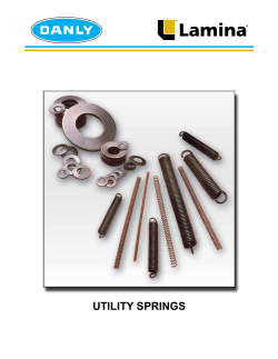 Utility Springs - Dayton Lamina Corporation