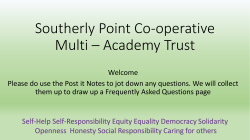 Governance structure Southerly Point Co-operative Multi