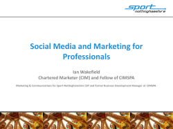 PowerPoint Professionals - Ian Wakefield